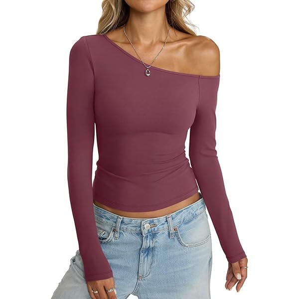 アンドマリー　andmary Sophie off shoulder tops Brushed Off The Shoulder Top